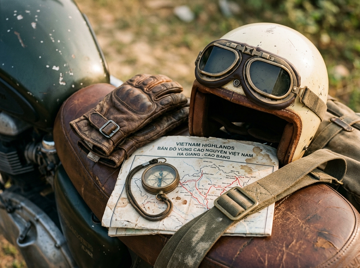Weathered Tools & Paper Maps