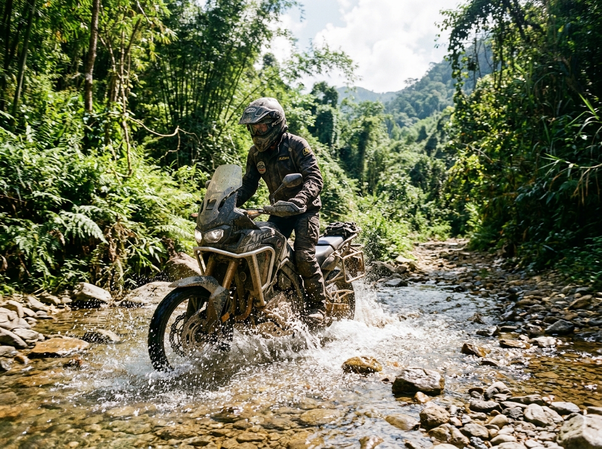 Splashing the Mountain Stream